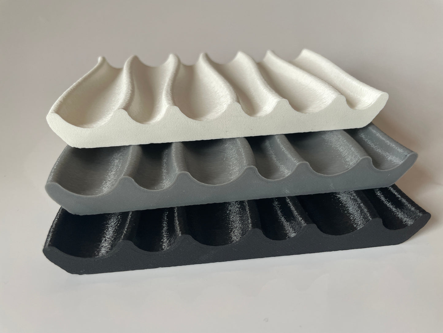 (2x) Wavy Soap Dish