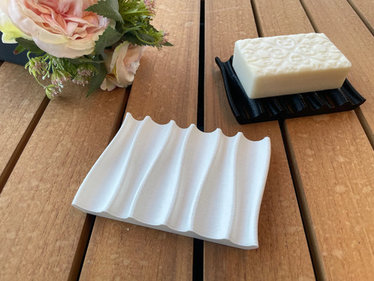 (2x) Wavy Soap Dish